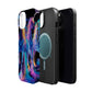 Neon Unicorn Bliss Neon Unicorns Premium Art Magsafe Magnet Tough IPhone 13 14 15 Pro Plus Max and Mini in Matte and Glossy Phone cases