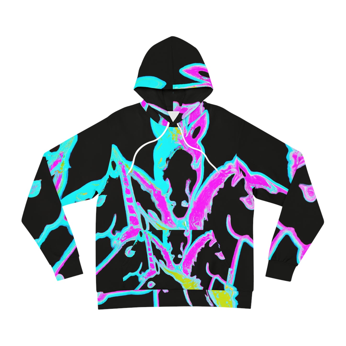 Neon Galactic Unicorns - Unicorns AOP Hoodie