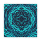 Neon Infinity Fractals. Trippy Infinity Patterns Art Canvas