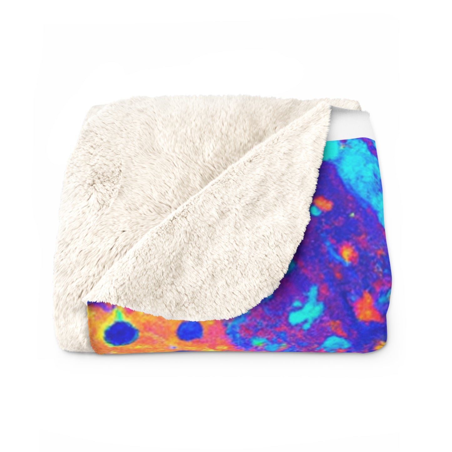 Leonardo da Vincianto. - Trippy Infinity Patterns Sherpa Blanket
