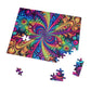 NeonInfinityVibe. - Neon Trippy Infinity Patterns Puzzle 30, 110, 252, and 1000 Pieces