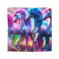 Giovanni di Modesto - NEON Unicorns Microfiber Duvet Cover