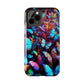 "Illuminated Flight" NEON Butterflies Tough Phone Case