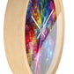 Hortensia da Verona - Trippy Infinity Patterns Wall Clock