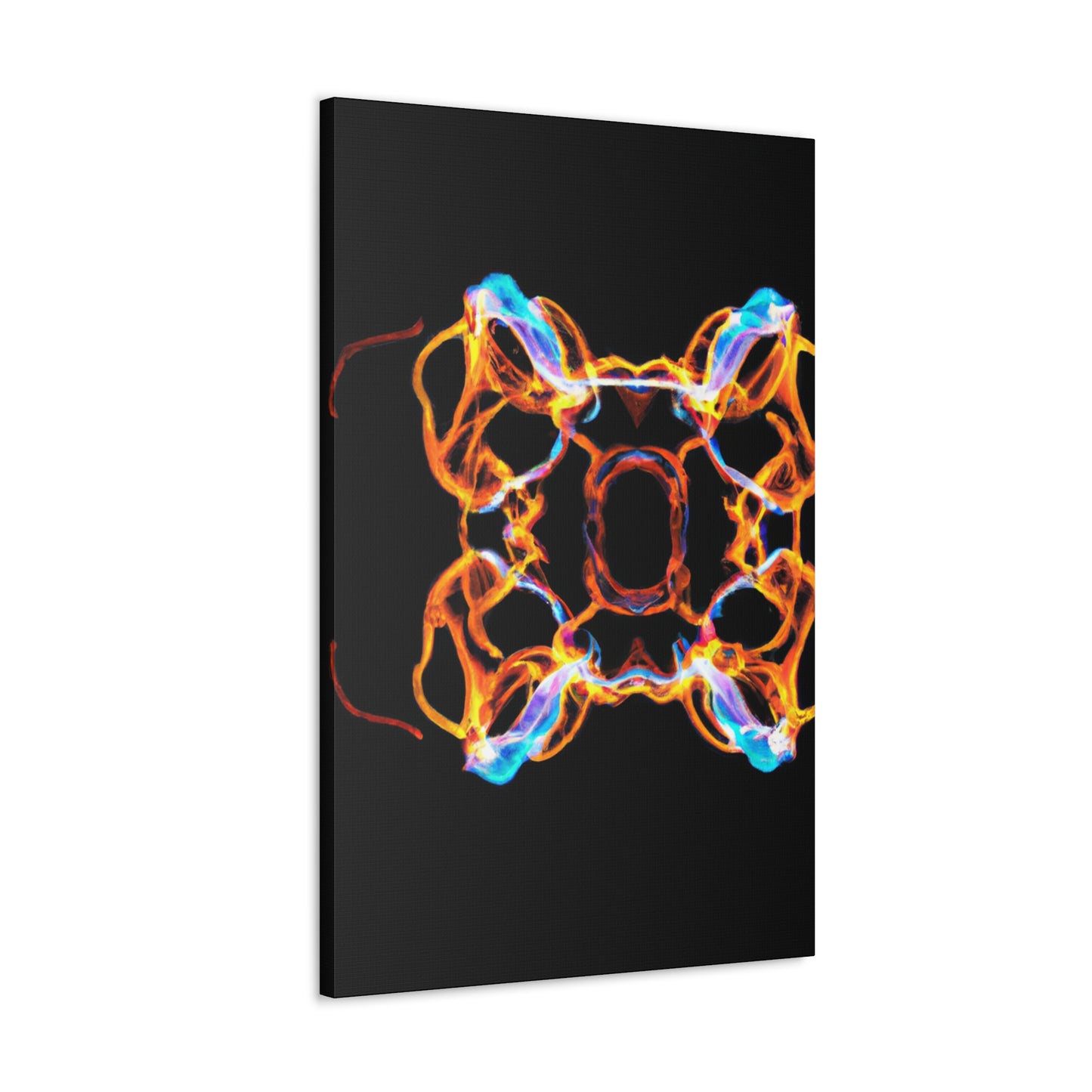Psychedelic Infinity Orbitals. Trippy Infinity Patterns Art Canvas