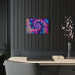 "Infinite Vibrance" Trippy infity Pattern 1/4" Glossy Acrylic Art