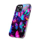 Neon Moth Flutter. NEON Butterflies Tough Phone Case