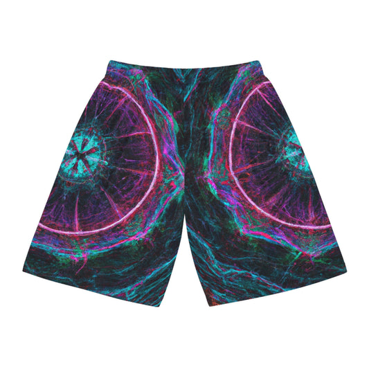 Hogarth Phaedrus - Trippy Infinity Patterns Rave Shorts