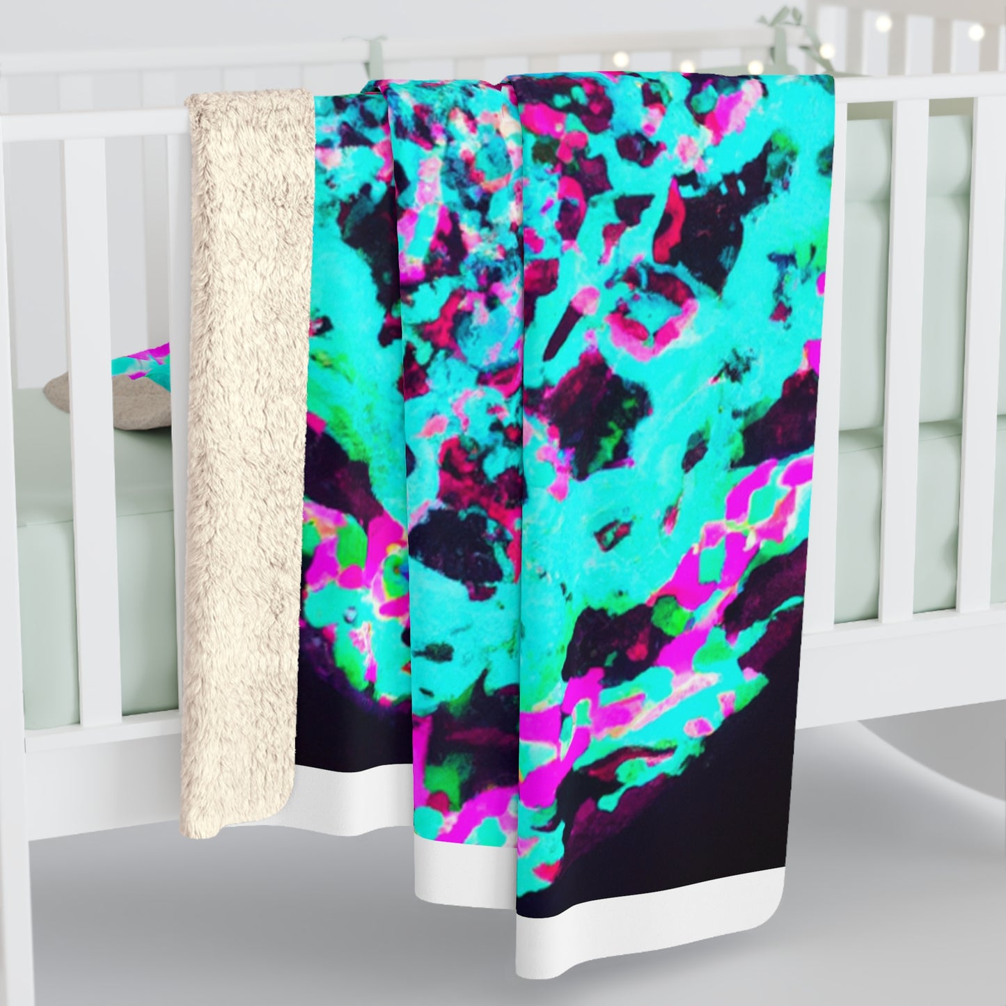 Gianluca da Firenze - Trippy Infinity Patterns Sherpa Blanket
