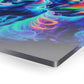 'Rainbow Mystique' NEON Unocrons Art 1/4" Glossy Acrylic Art