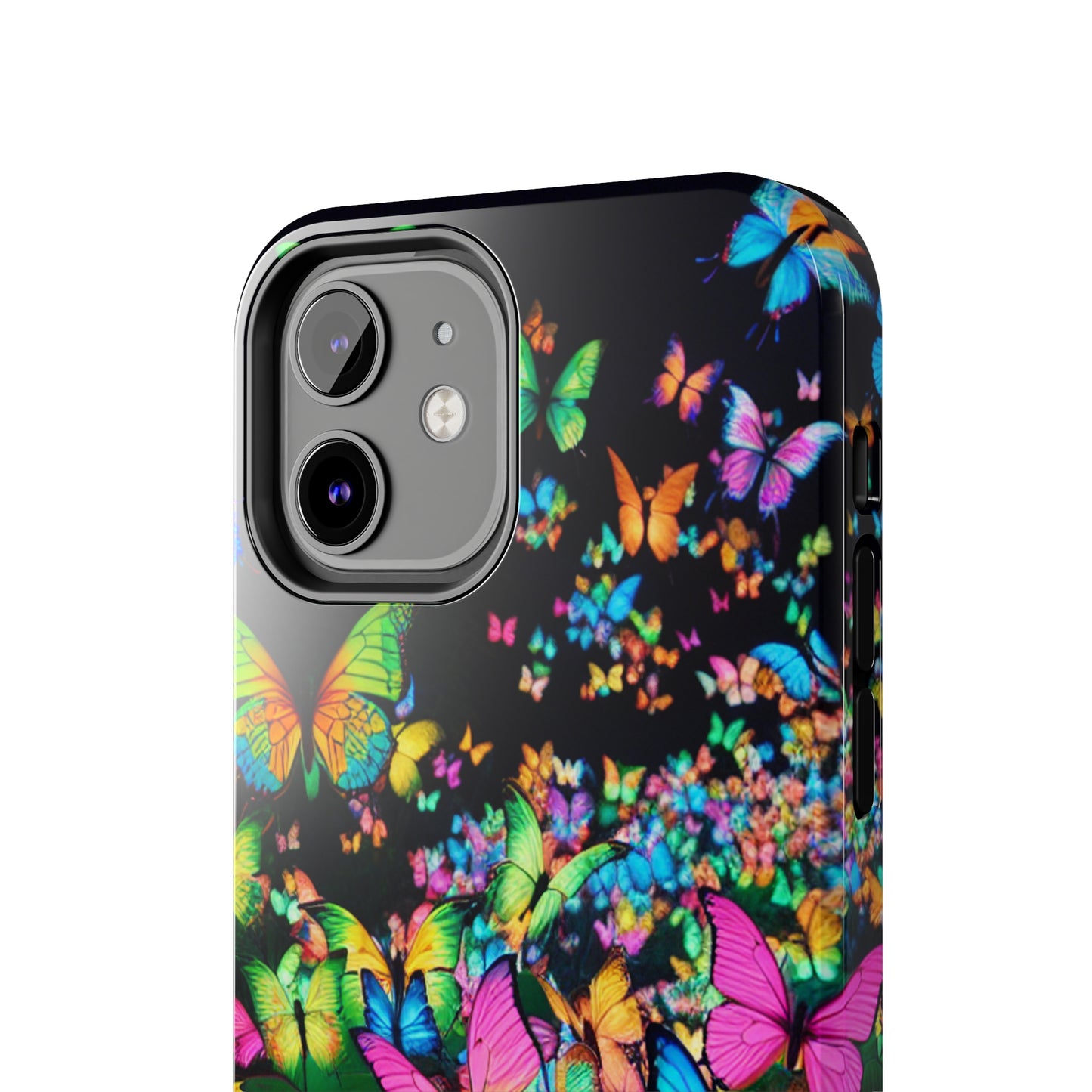 Neon Butterfly Congregation. NEON Butterflies Tough Phone Case