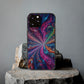 "Infinite Electrify" Infinity Patterns Art Polycarbonate Phone Case
