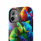 Neon Nectar Flutter. NEON Butterflies Tough Phone Case