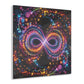 Galactic Luminosity Fractalization Trippy infity Pattern 1/4" Glossy Acrylic Art