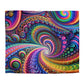 Claude Vermeer - Trippy Infinty Patterns Microfiber Duvet Cover