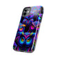 Neon Owl Congregation. NEON Owls Tough Phone Case