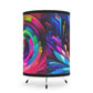 Francesco di Falcone - Trippy Infity Patterns Art Tripod Lamp