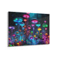 Neon Fungal Fusion. Mushrooms 1/4" Glossy Acrylic Art