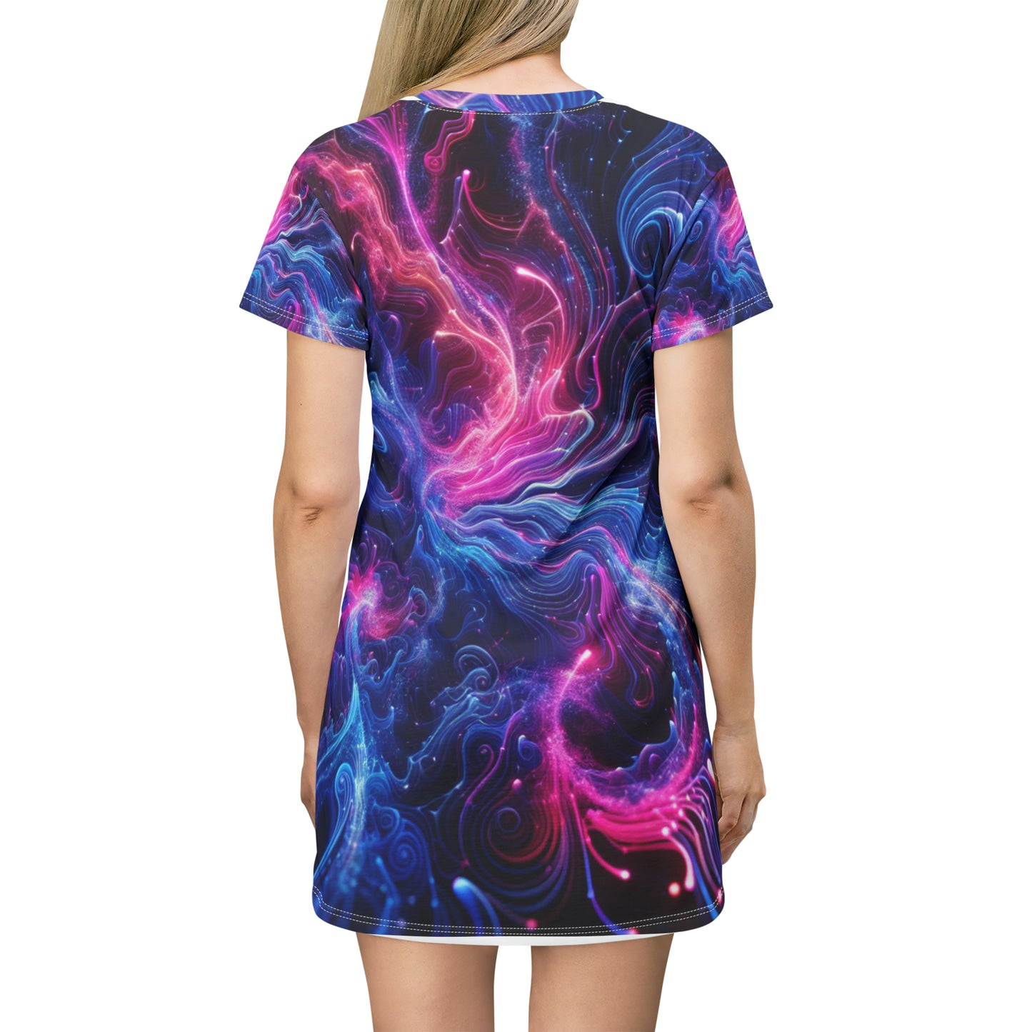 Optic Opulence. Infinity Patterns Womans T Shirt Dress