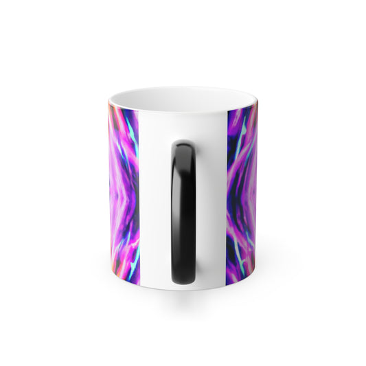 Giulio Romano Trippy Infinity Patterns  11oz Color Morphing Mug