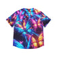 Neon Flight Fantasia Neon Butterflies Womans Jersey