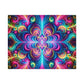 Neon InfiniDrop. - Neon Trippy Infinity Patterns Puzzle 30, 110, 252, and 1000 Pieces