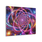 Infinite Glitter Galaxy. Trippy infity Pattern 1/4" Glossy Acrylic Art