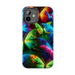 Neon Nectar Flutter. NEON Butterflies Tough Phone Case