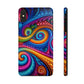 Neon Infinity Illusionz. Trippy Infinity Patterns Tough Phone Case