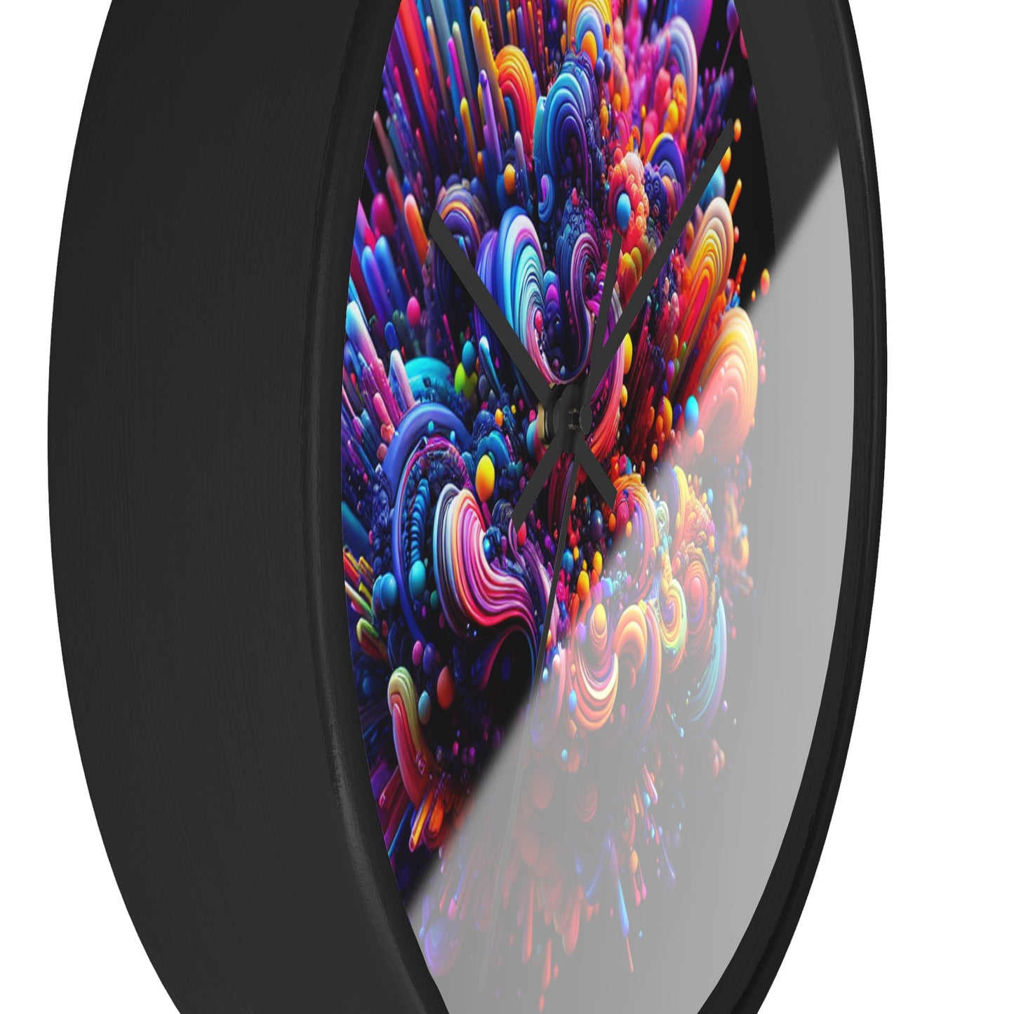 Eulalia Donatti - Trippy Infinity Patterns Wall Clock