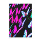 "Neon-Butterfly Prism" Neon Butterflies  Art Canvas
