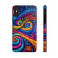Neon Infinity Illusionz. Trippy Infinity Patterns Tough Phone Case