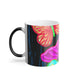 "Neon Nova" Mushrooms & Butterflies 11oz Color Morphing Mug