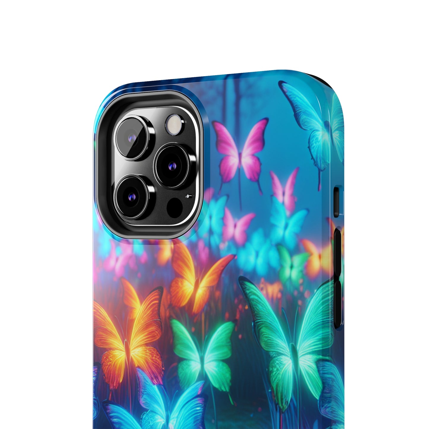Neon Whispers. NEON Butterflies Tough Phone Case