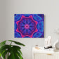 Rainbow Plasmatica Infinity. Trippy Infinity Patterns Acrylic Art Panel