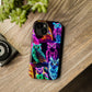 Neon Night Owls. Neon Owls Premium Art Magsafe Magnet Tough IPhone 13 14 15 Pro Plus Max and Mini in Matte and Glossy Phone cases