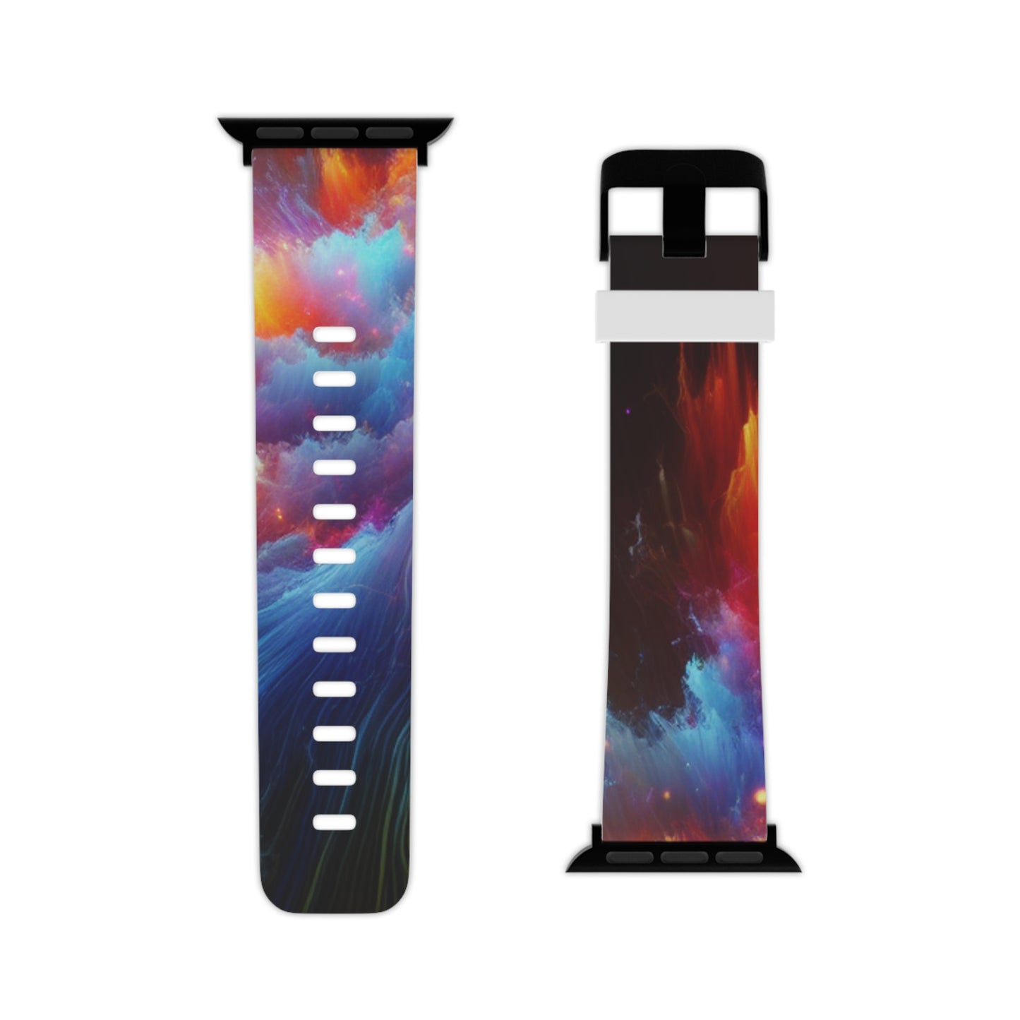 "Neon Digitalim" - Trippy Infinity Patterns Iwatch Band