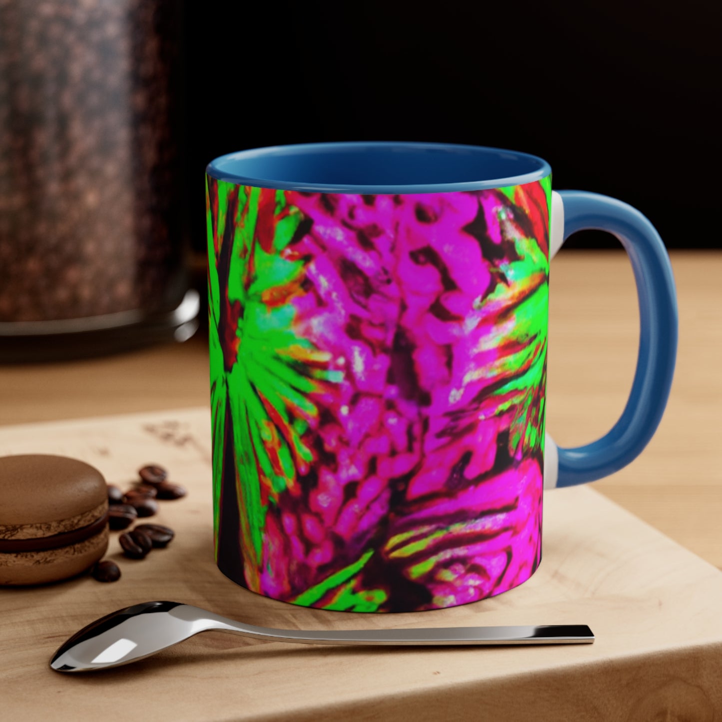 "Twilight Neon Dreams" Butterflies 11oz Mug