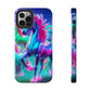 "Rainbow Dreams in Neon" NEON Unicorns Tough Phone Case