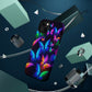 "Vibrant Neon Flutter" Neon Butterflies Premium Art Magsafe Magnet Tough IPhone 13 14 15 Pro Plus Max and Mini in Matte and Glossy Phone cases
