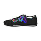 "Neon Magic Garden". - Men's Lowtop Sneakers