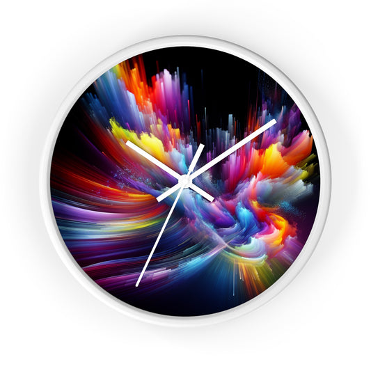 Matilde de Contini - Trippy Infinity Patterns Wall Clock