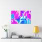 Neon Unicorn Dreamscape NEON Unicorns Art Canvas