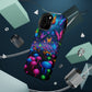 Neon Fruition Neon Butterflies and Mushrooms Premium Art Magsafe Magnet Tough IPhone 13 14 15 Pro Plus Max and Mini in Matte and Glossy Phone cases