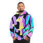 "Unicorns Under the Neon Moon" - Unicorns AOP Hoodie