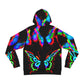 Vivid Butterflies Aurora - Butterflies AOP Hoodie