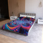 Gerrit Hoornbeek - Trippy Infinty Patterns Microfiber Duvet Cover