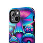 Cosmic Canines Neon Dream. NEON Unicorns Tough Phone Case Iphone 7 8 9 10 11 12 13 14 Pro Max Mini Plus XR XS SE