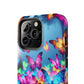 "Neon Butterflies Awakening" NEON Butterflies Tough Phone Case