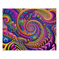 VibNeoInfInf - Neon Trippy Infinity Patterns Puzzle 30, 110, 252, and 1000 Pieces